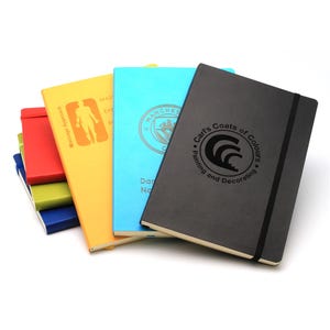Gepersonaliseerde custom premium softcover notitieboek | Ontwerp een werkelijk uniek dagboek | Lasergegraveerd cadeau-idee