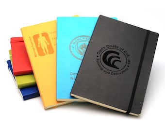 Personalised Custom Premium Softcover Notebook | Design A Truly Unique Journal | Laser Engraved Gift Idea