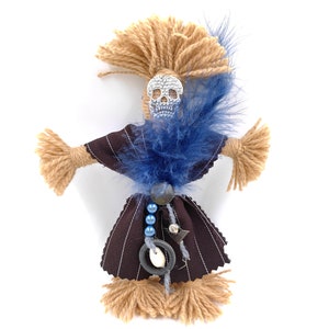 Poppet Voodoo-Puppe für Geschenk, Reisetasche Poppet Voodoo Hoodoo, Autozubehördekor zum aufhängen, Witchy Voodoo-Figur Voodoo für Ritualzauber