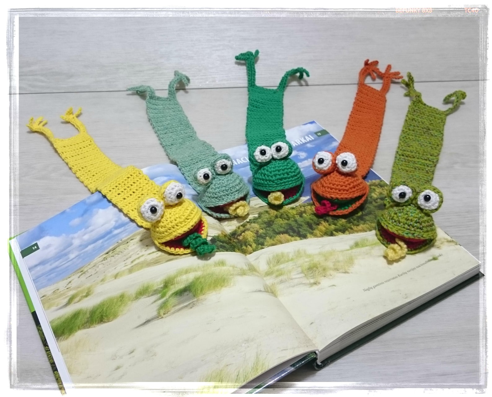 FROG BOOKMARK Crochet Bookmark Amigurumi Bookmark Bible Etsy