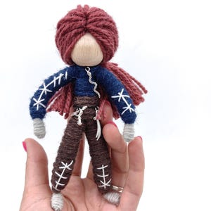 Voodoo Poppet Doll for Powerful Spell Ritual, Spiritual Protection Talisman witchcraft Charm, Handmade witch hoodoo voodoo, altar supplies