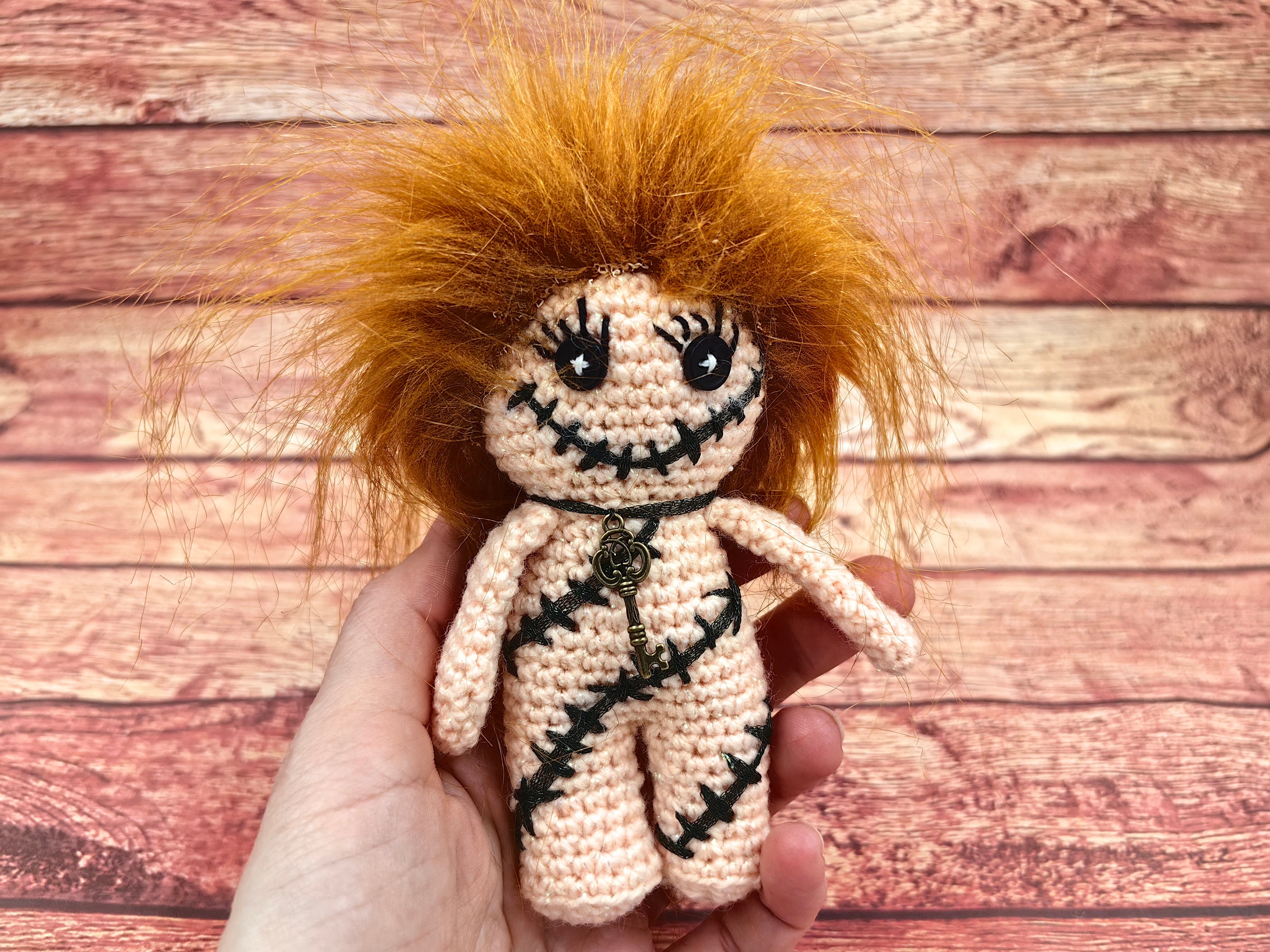Voodoo Doll Cute Gift Knit Powerful Voodoo Spell Doll for Altar