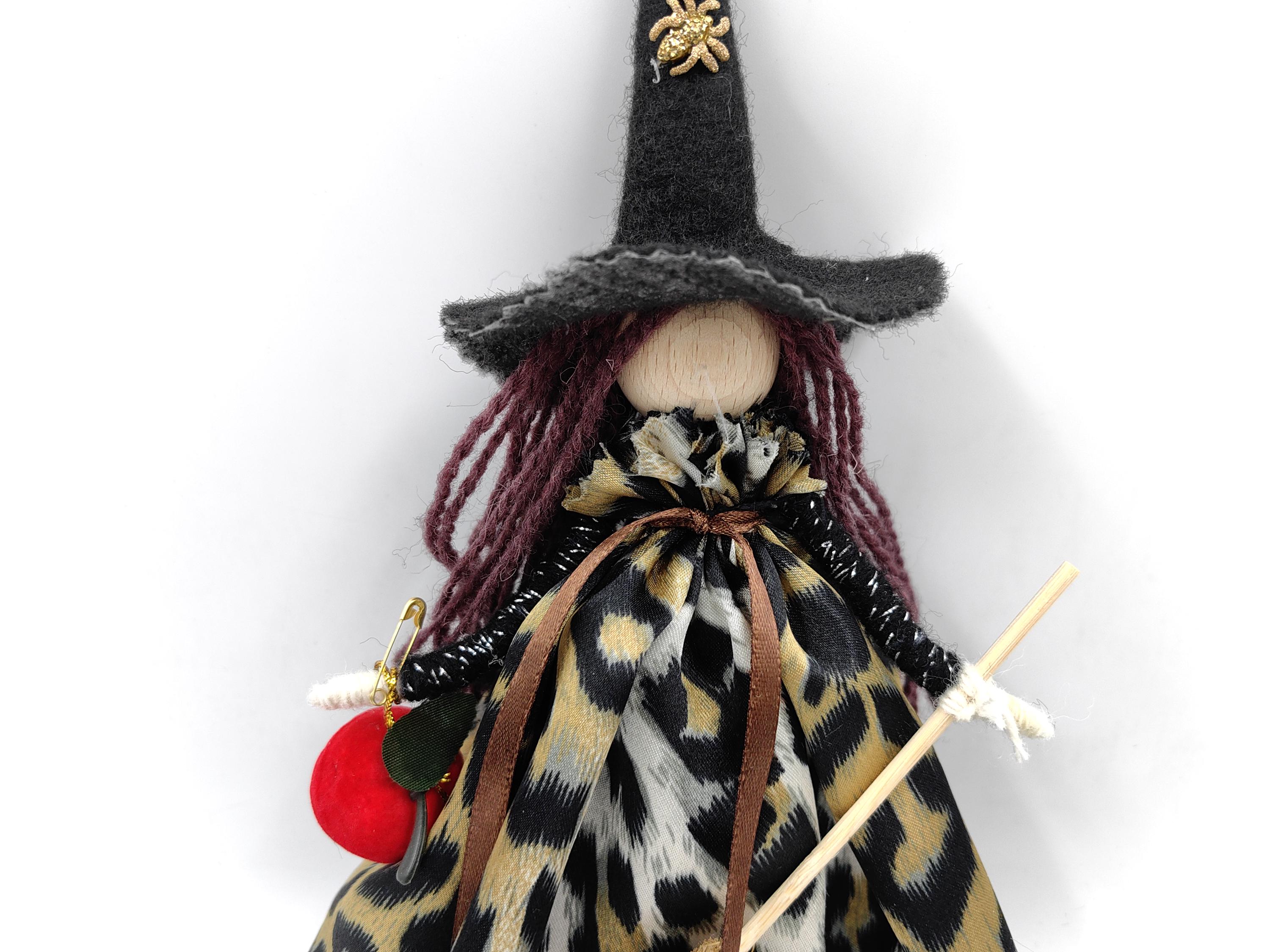 to CAINZ DIY Square 魅力的な魔女の人形、美しい魔女の置物ミニ、家