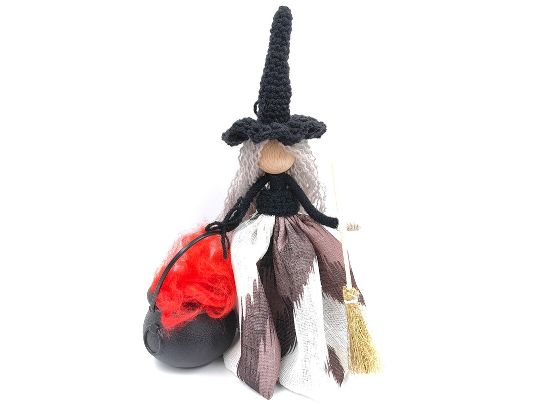 La Befana Italian Kitchen Witch Doll, Forest Fairy Figurine, New Home ...