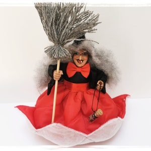 Kitchen WITCH Doll, Celtic wiccan witch, Hedge witch Figurine, Kitchen witch, Witch Doll, Witch bottle broom, Halloween Decor, Home gift