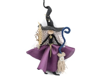 Fairy Princess Figurine for Gift women: Goddess of Fertility, OOAK Good Luck Witch Doll