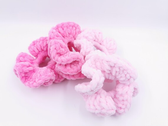 Flauschige Haargummis Mit Bommel – 2 Stück, Elastisch, Für Mädchen & Damen, In 4 Farben