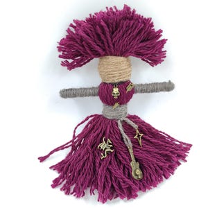 Poppet Voodoo-Puppe Leistungsstarke Voodoo Spell Doll Geschenk Kontrollieren Sie die MInd Ihres Ziels mit Puppe Ritual Voodoo Figur Tasche Voodoo Geschenk Halloween