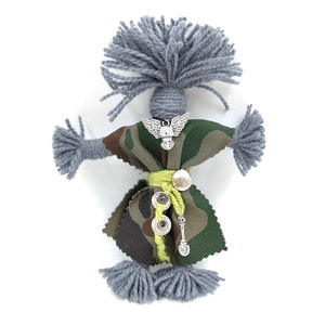 Poppet Voodoo Good Luck Schutztalisman, Voodoo Altarpuppe für Zauberritual, Echte Voodoo Hoodoo Dolly, Einweihungsgeschenk, Neues Hme Geschenk