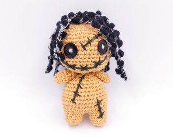 Voodoo Doll Powerful voodoo Spell Doll Control your Target&#39;s MInd with doll, Crochet Amigurumi, Ritual Magic voodoo figurine, Christmas Gift