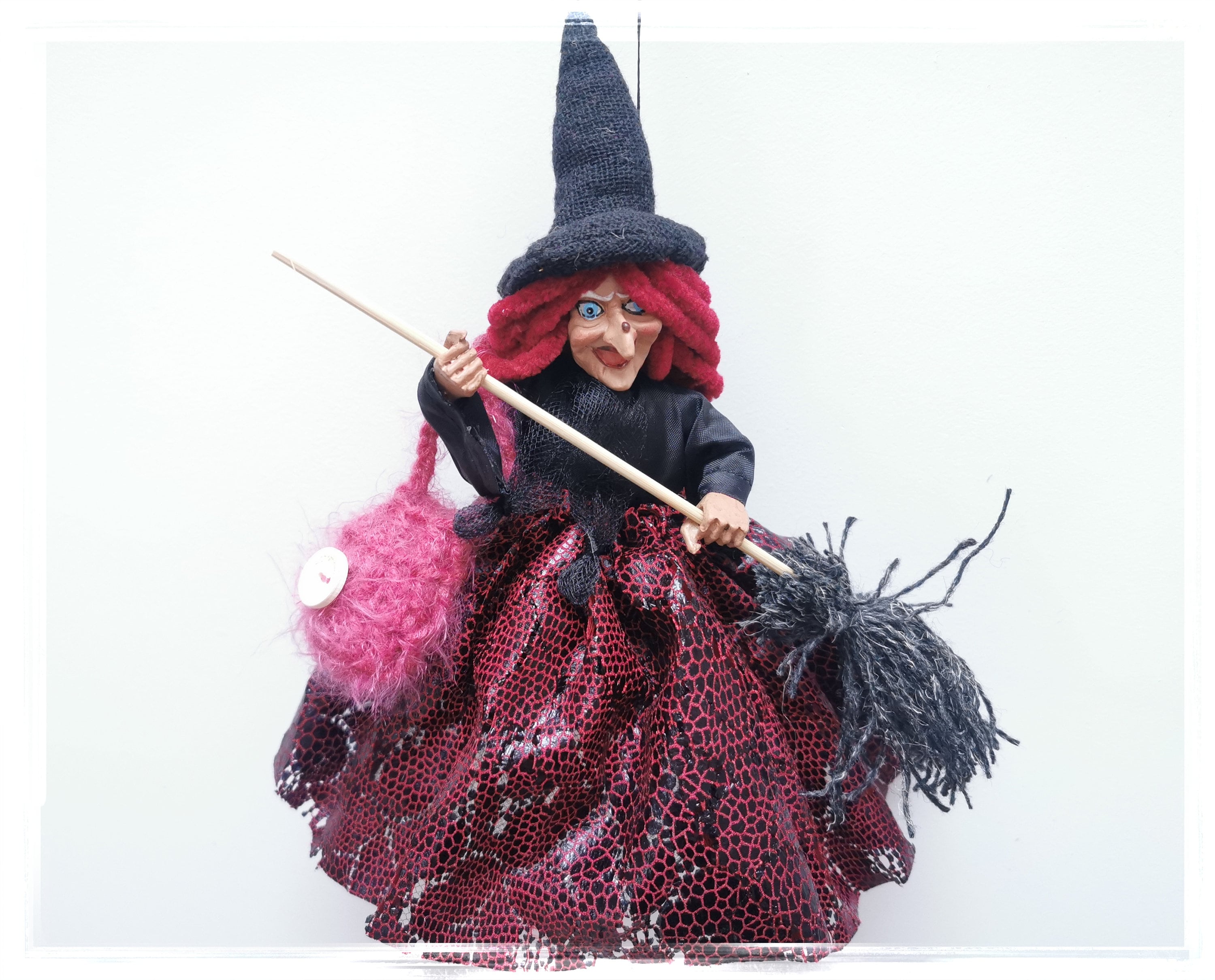 Kitchen WITCH Good luck kitchen witch Witch doll Halloween | Etsy