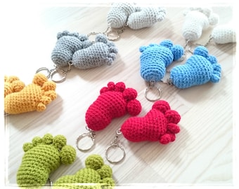 Foot keyring hotsell