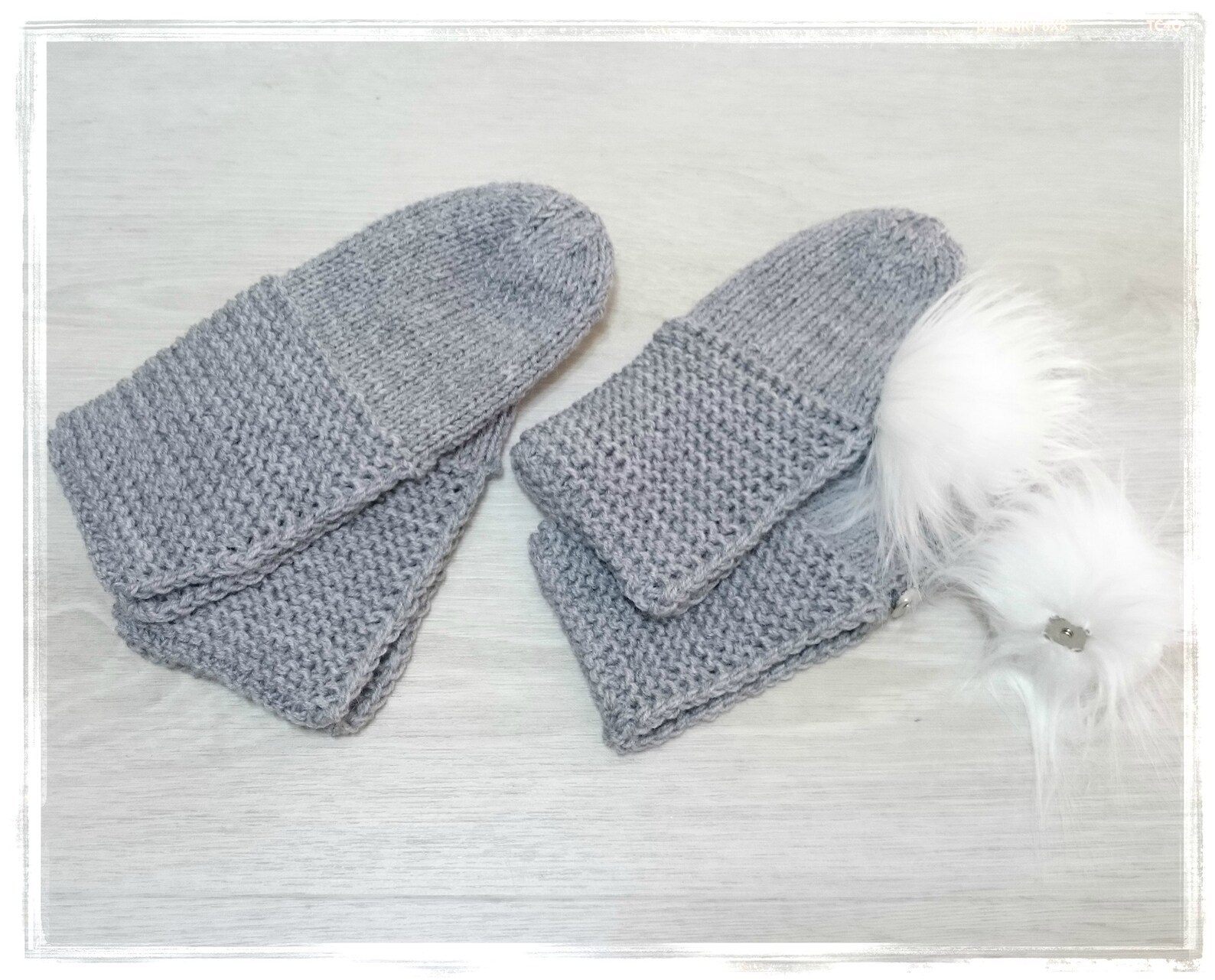 chunky knit women men slippers fuzzy pom pom slippers furry grey slipper round toe ballet flats home socks dirty santa gift wedd