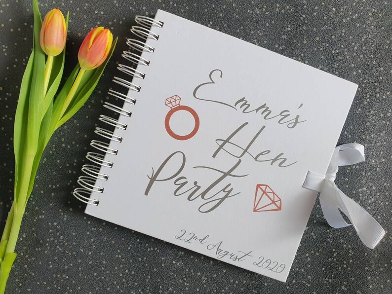 Personalised Hen Party Book Hen Party Book Hen Do Book Etsy