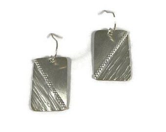 E397 Argentium Silver Earrings