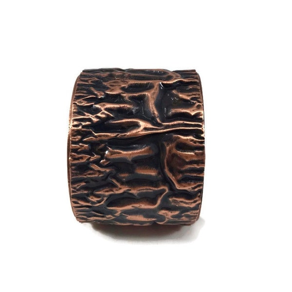 B124 Fold Formed Copper Cuff Bracelet - Handmade Copper Bracelet - Fold Formed Cuff - Copper Bracelet - Copper Jewelry