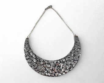 Argentium Silver Necklace  Sterling Silver Collar