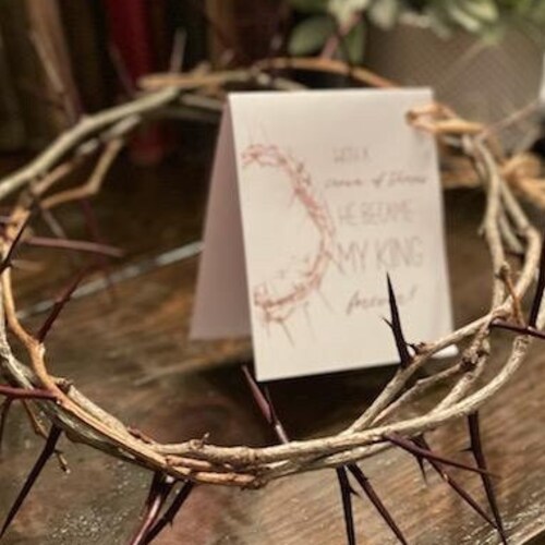 Golden Crown of Thorns Etsy