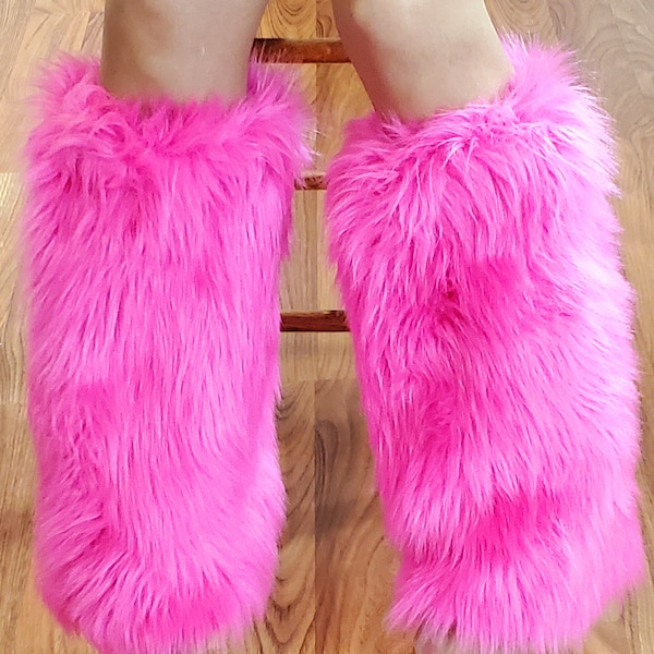Fur Leg Warmers Etsy