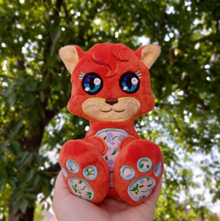 Doll & Model Making Button eyes cute chipmunk Reinian 3 in 1 stuffed toy 4 SIZES softie snuggle