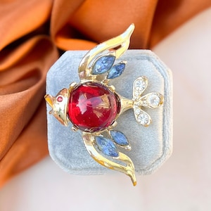 Trifari dog brooch - Etsy 日本