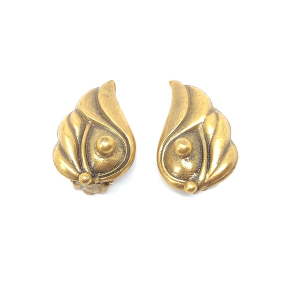 Joseff of Hollywood 1950s Vintage Flower Bud Earri