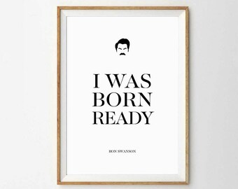 I Was Born Ready Etsy