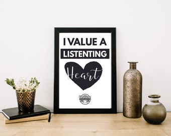 Podcaster Wall Art | Podcast Quotes | Podcast Gifts | Office Wall Art | Podcaster Printable Poster | Gift for Podcasters