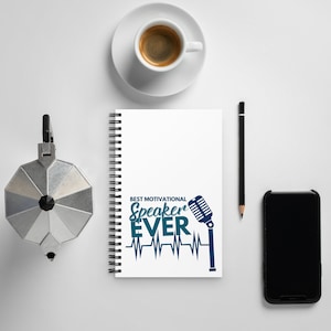 Spiral Notebook | Best Motivational Speaker Ever | Professional Speaker | Dotted Notebook