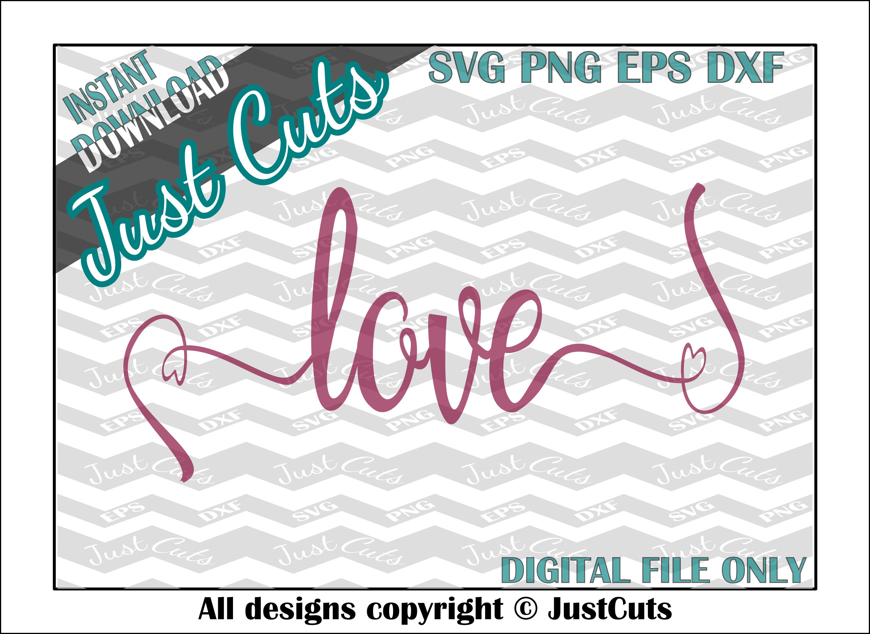 Download Fancy Love Heart Svg Svg Eps Png Dxf Word Svg Text Svg Etsy
