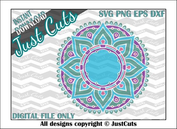 Download Mandala SVG mandala layered svg intricate svg svg eps | Etsy