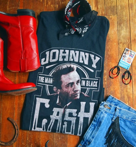 Cash Shirt, Johnny Cash Shirt, The Man in Black, … - image 4