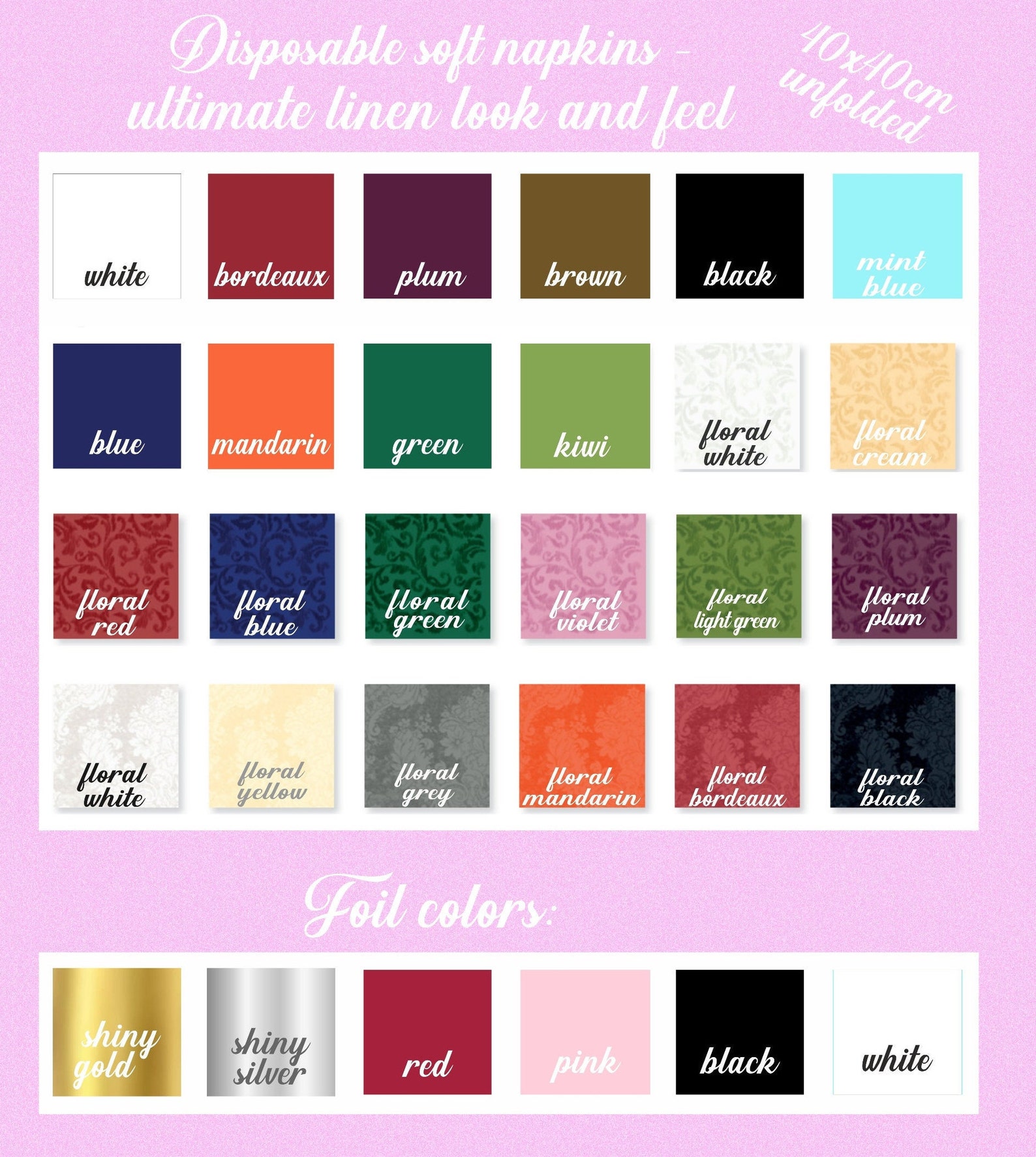 Napkins for Wedding Personalized Napkins Wedding Napkins Etsy