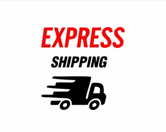 Additional pay for DHL or UPS express shipping