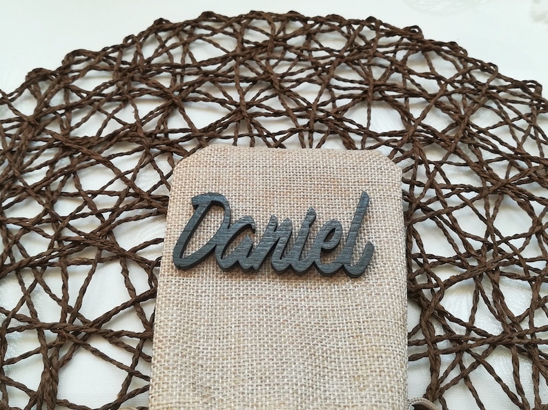 Wedding place cards laser cut names for wedding table decoration custom name place cards