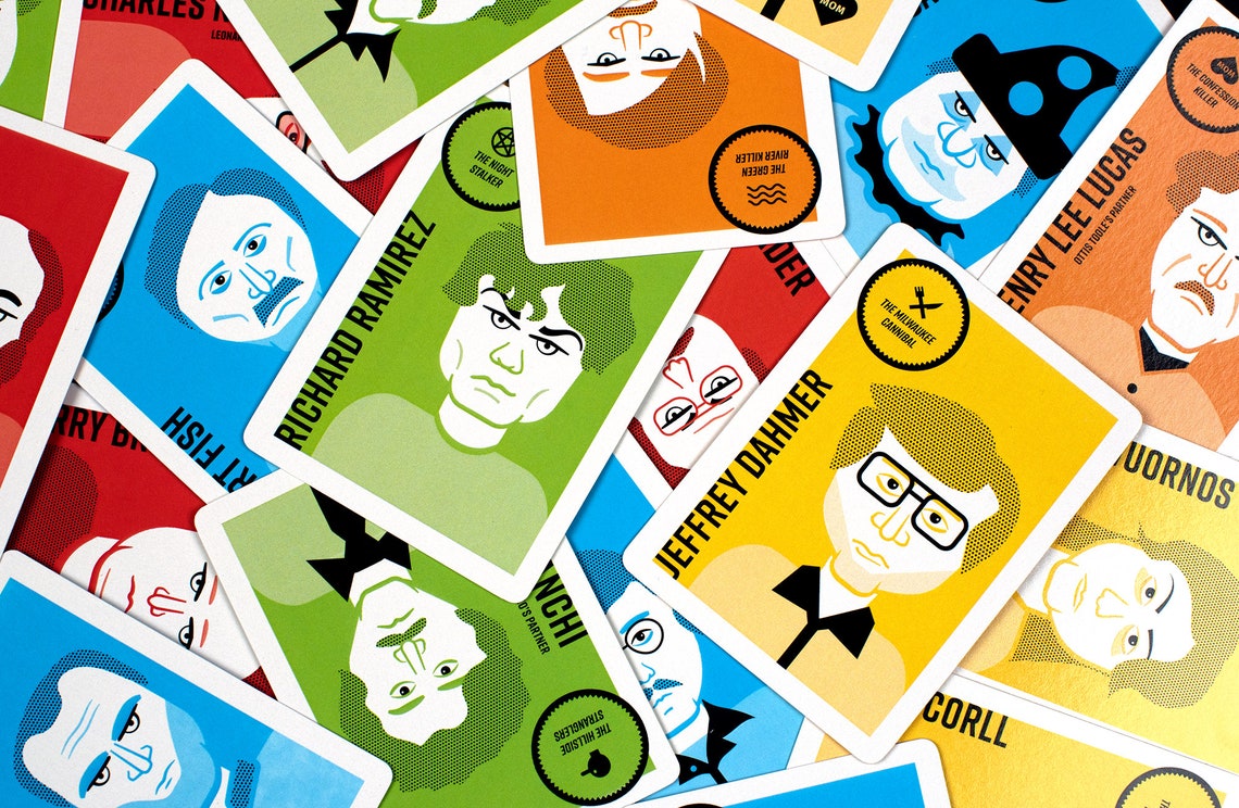 Killer Cards Serial Killer Trading Cards Etsy