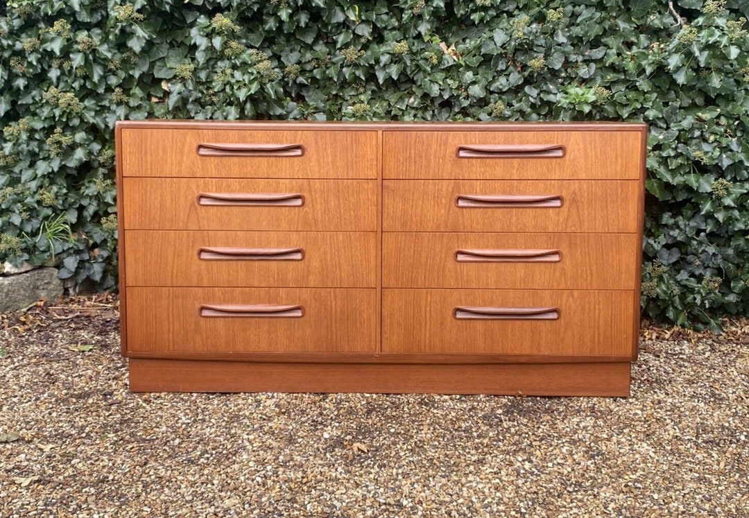 Vintage Mid Century G Plan Fresco Chest of Drawers Etsy UK