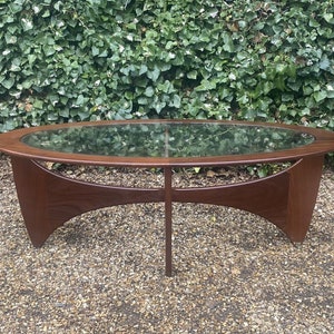 Vintage G Plan Astro Oval Coffee Table Www.brickvintageinteriors.com - Etsy