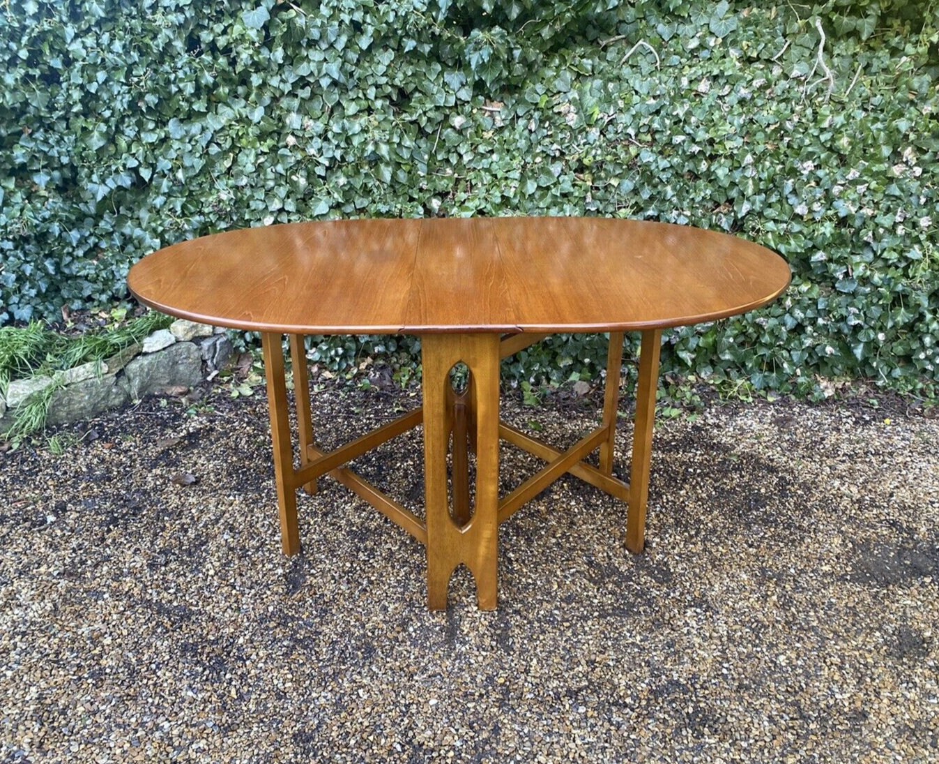 Mid century modern drop leaf dining table best sale