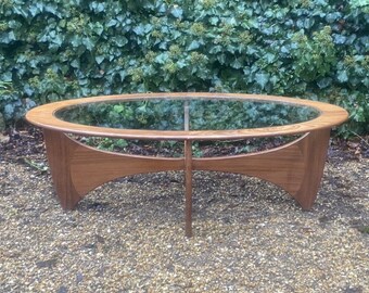 Vintage G Plan Astro Oval Coffee Table Www.brickvintageinteriors.com - Etsy