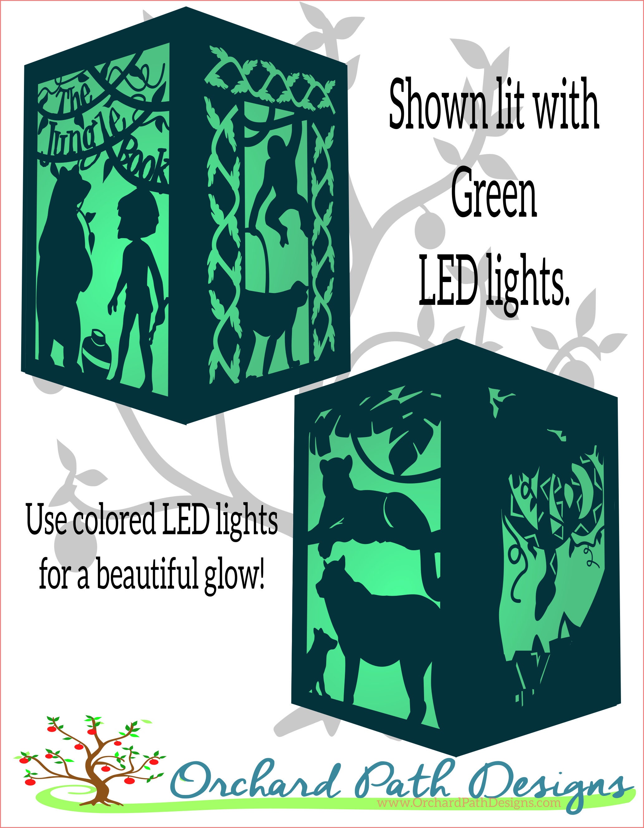 Jungle Book themed Paper Lantern