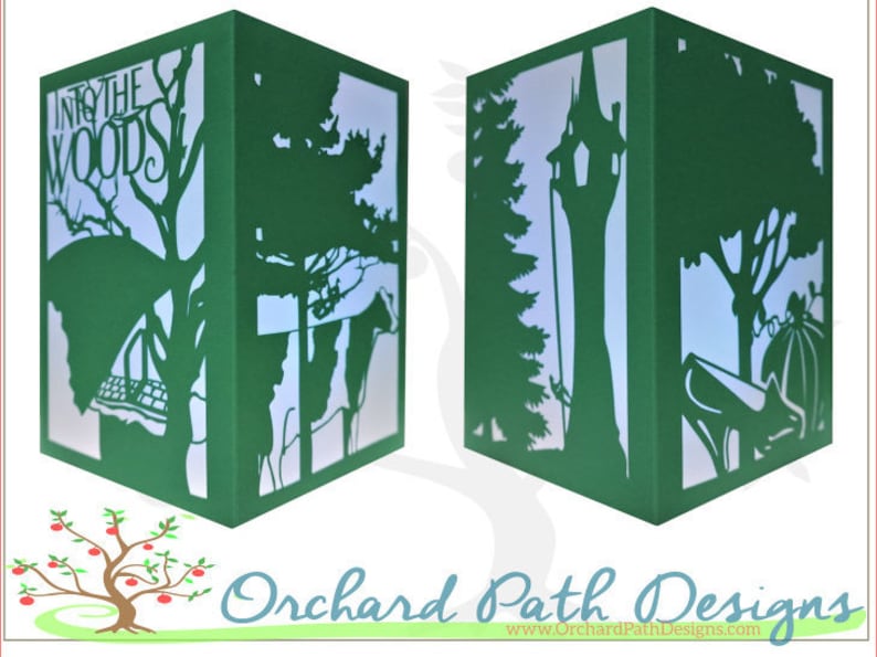 Into the Woods Broadway Musical themed Paper Lantern for parties