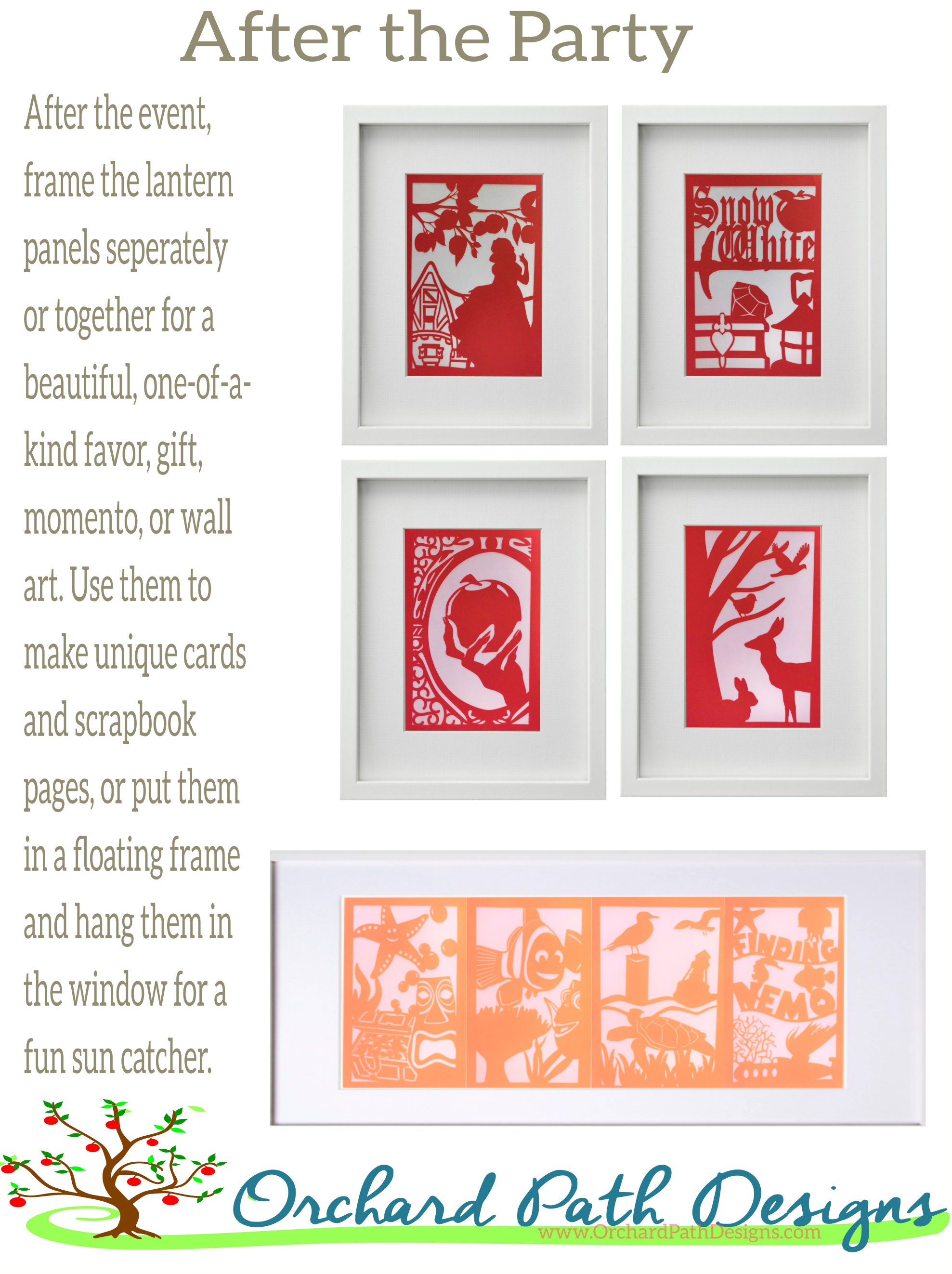 Australia themed Paper Lantern