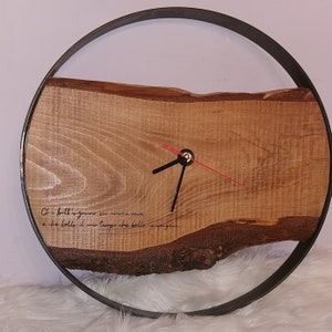 Rustic wall clock  - Orologio da parete.