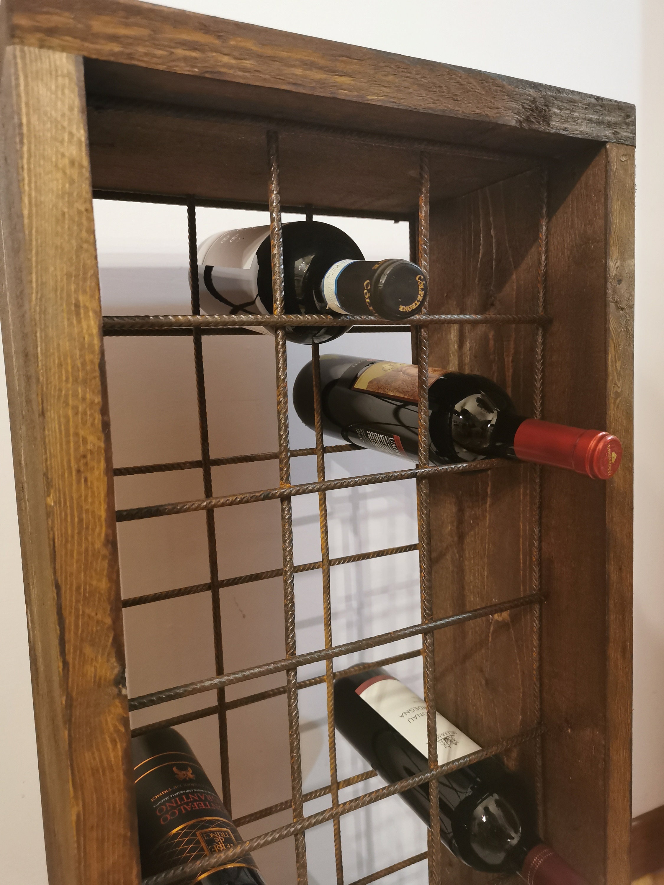 Portabottiglie In Legno A Forma Di Barile Di Vino, Bar Storage Armadio Di  Stoccaggio Con Serratura