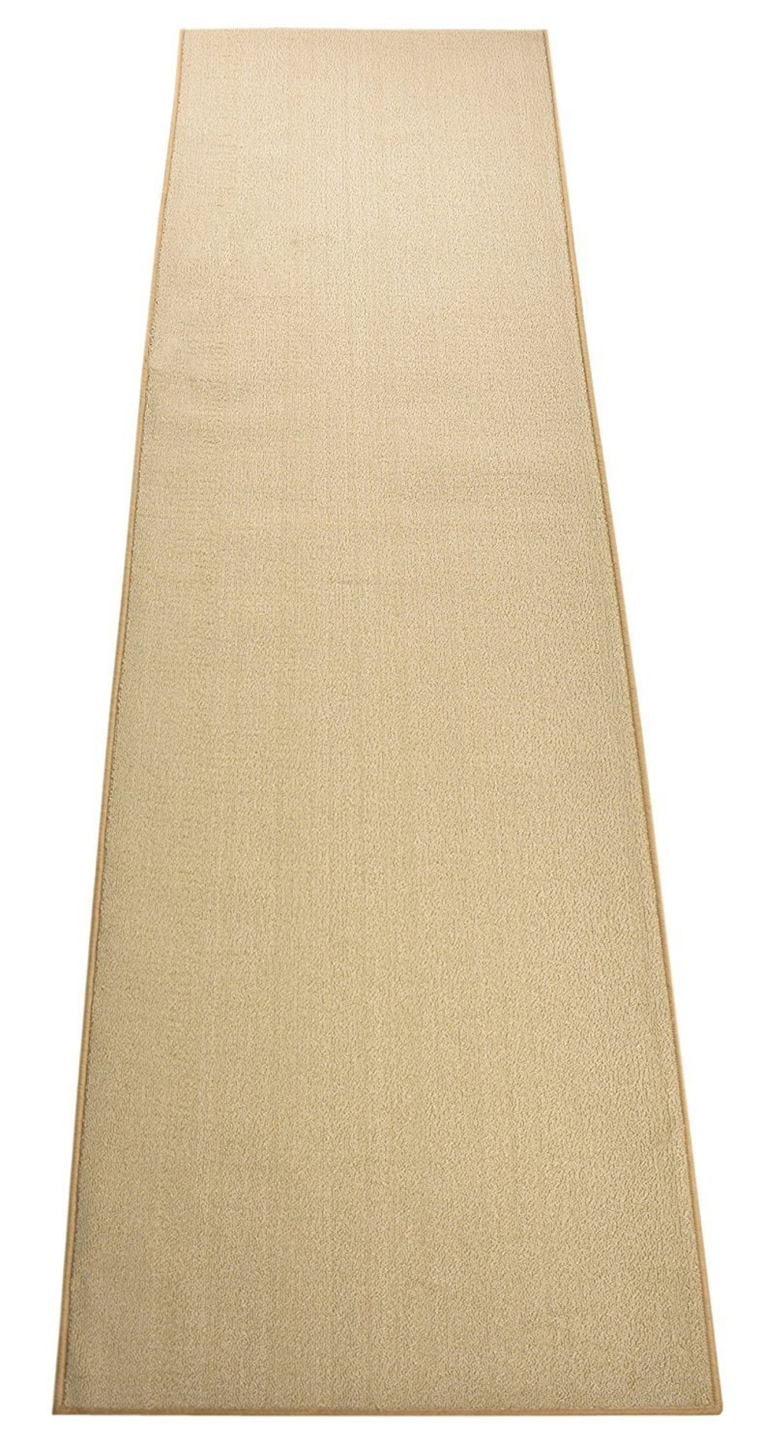 Premium Quality Custom Size Runner Rug Solid Cream Color Runner Rug