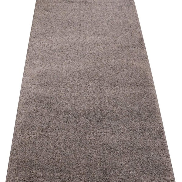 Custom Size Runner Rug Cut to Size Runner Rug Premium Ultrasoft Shag Roll Runner Rug Choice of Your Length 31 inches Width Both Edges Finish