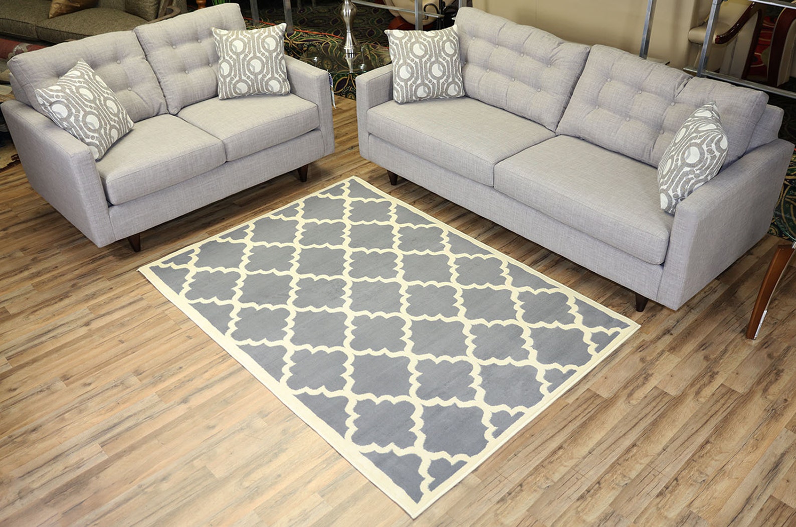 Moroccan Trellis Design Area Rugs 4'9 by Etsy