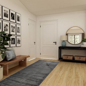 Comfy Solid Color Runner Rugs 26 Inches Wide and Various Lenght 6 ...