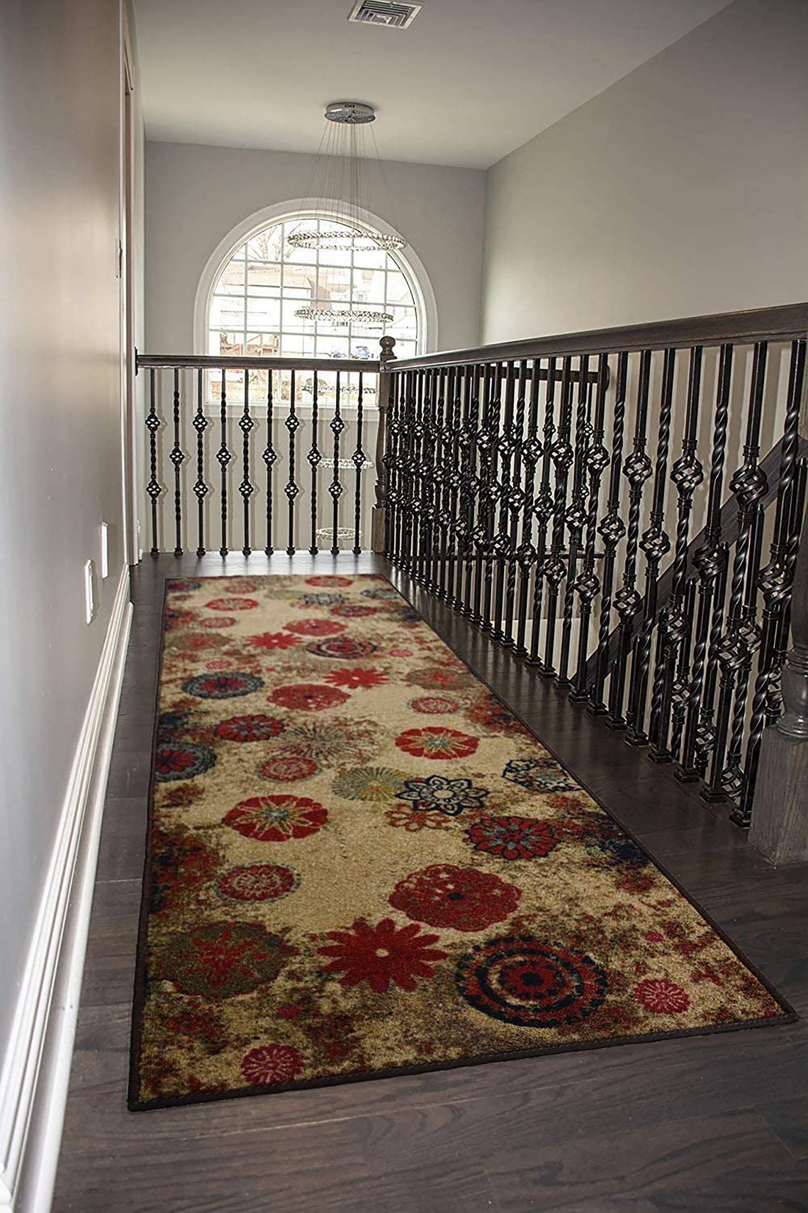 Custom Size Runner Rug Flowers Abstract Design Runner Rug Pick | Etsy